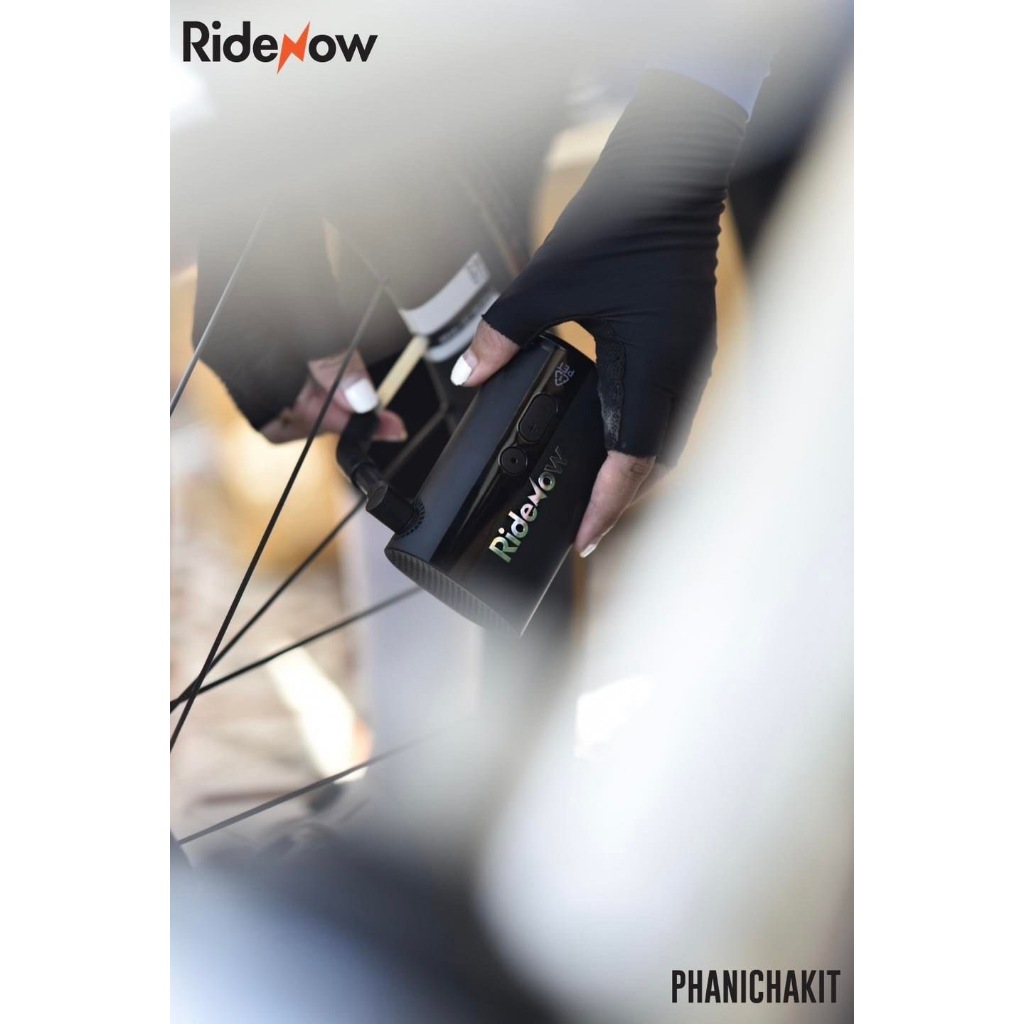 สูบลมไฟฟ้า RIDENOW ขนาดเล็กมีหน้าจอ ขนาดเท่าฝ่ามือ | Shopee Thailand