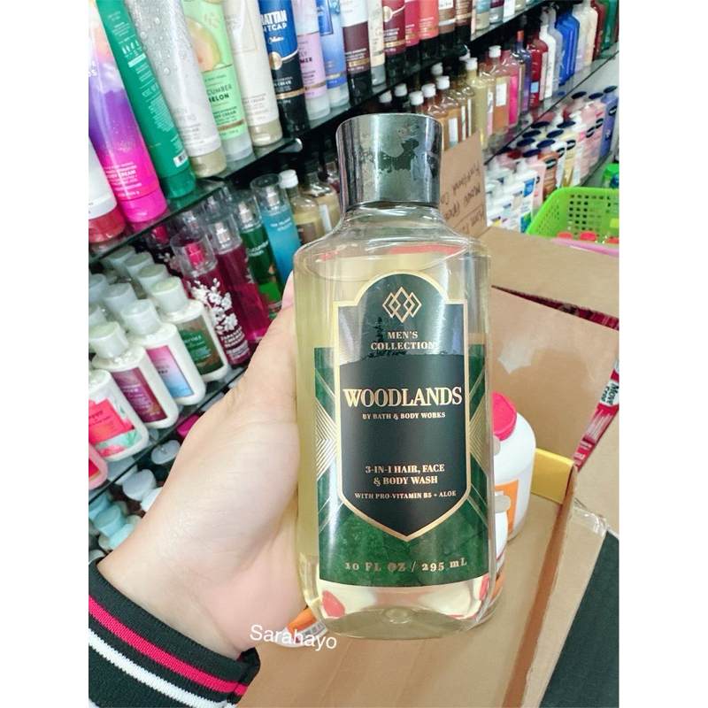 Bath & Body Works Woodlands Shower Gel 295ml. ของแท้ Shopee Thailand