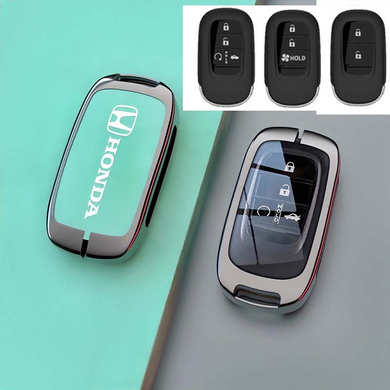 FORYOUCARกุญแจรถ ครอบกุญแจHonda City, Civic, BRV, HRV, CRV, Civic Type ...