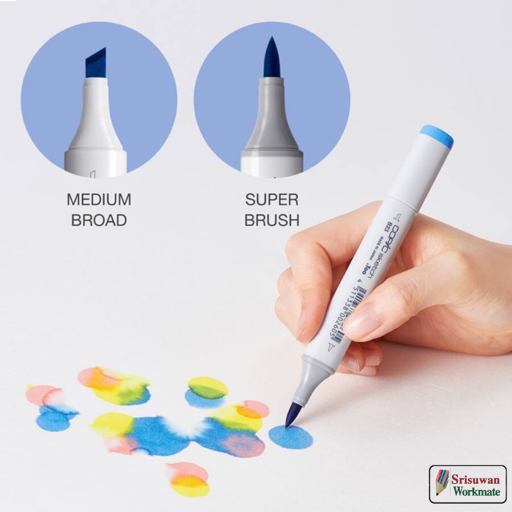 ชุด 327 สี COPIC Sketch 327 Colors ครบชุด + ฟรี Display ชั้นวาง โคปิก ...