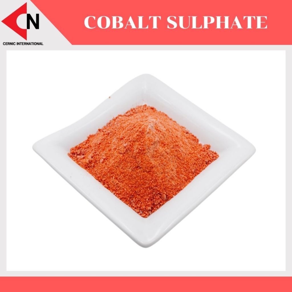 Cobalt Sulphate (CoSO4) แร่โคบอลต์ซัลเฟต ขนาดบรรจุ 100 กรัม/ขวด, 500 ...