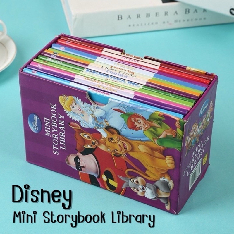 Disney Mini storybook Library นิทานภาษาอังกฤษ จากการ์ตูนดิสนีย์เรื่อง ...