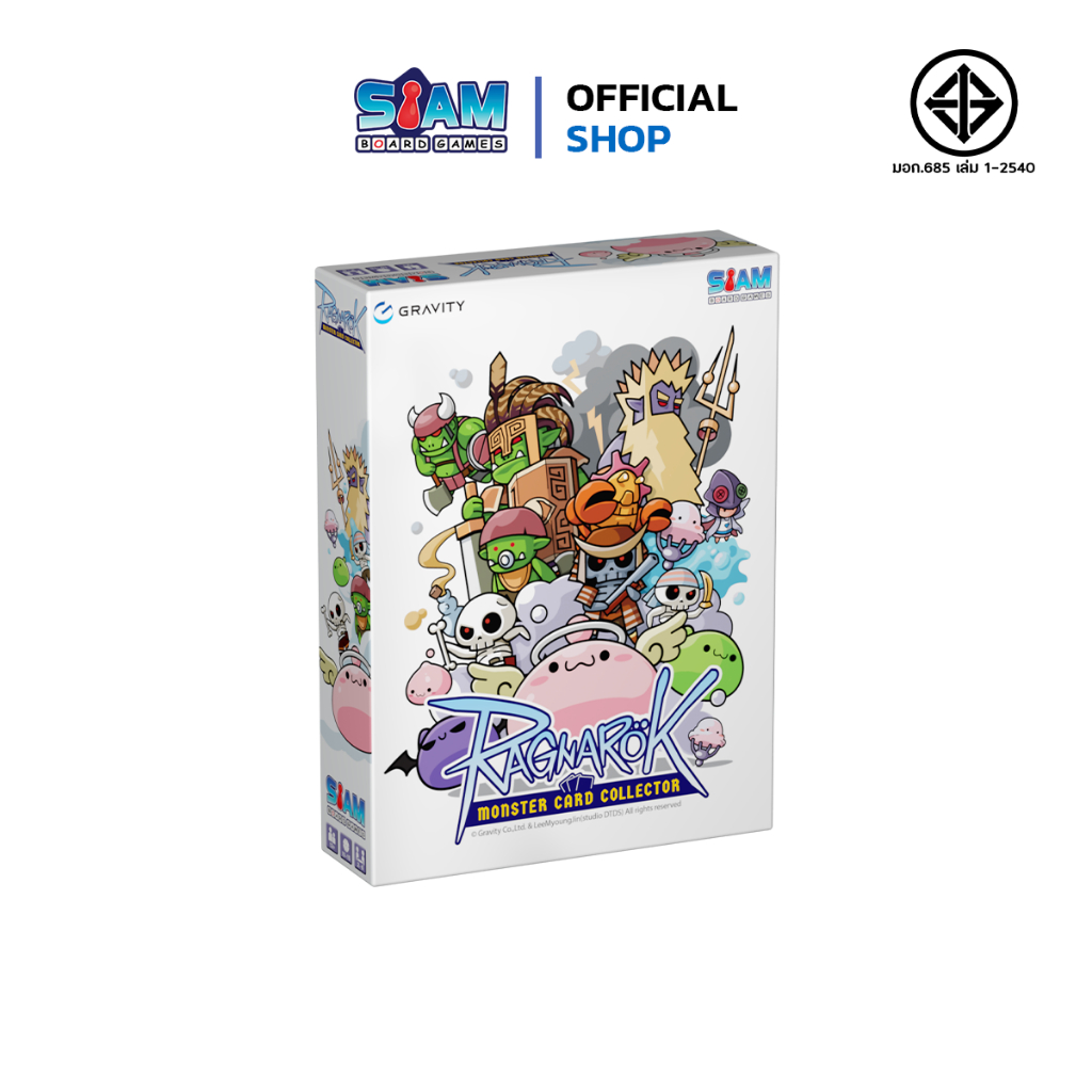 Ragnarok Monster Card Collector - TH/EN by Siam Board Games บอร์ดเกม ...