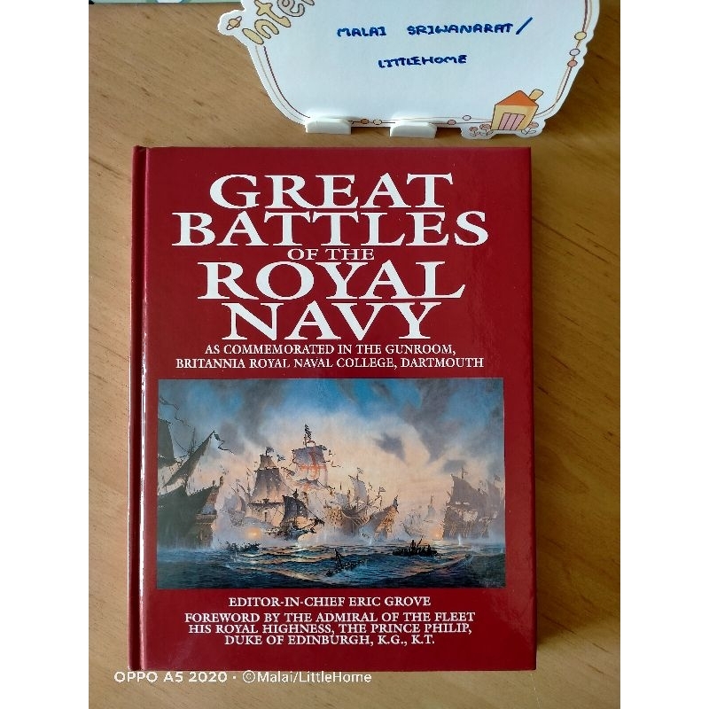 Great Battles of the Royal Navy, by Eric J. Grove | Shopee Thailand
