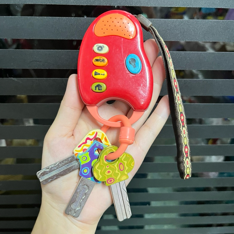 B.Toys LucKeys – Blue Toy Car Keys ของเล่นกุญแจรถ Btoys บีทอยส์ กุญแจรถ ...