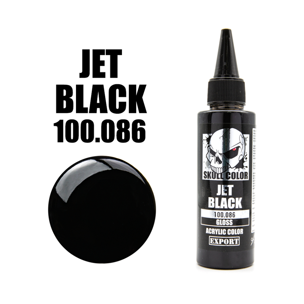 Skull Color No.86 Jet Black 60 ml. | Shopee Thailand