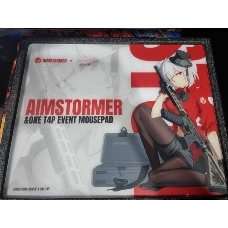 AIMSTORMER & ONE TAP EVENT MOUSEPAD