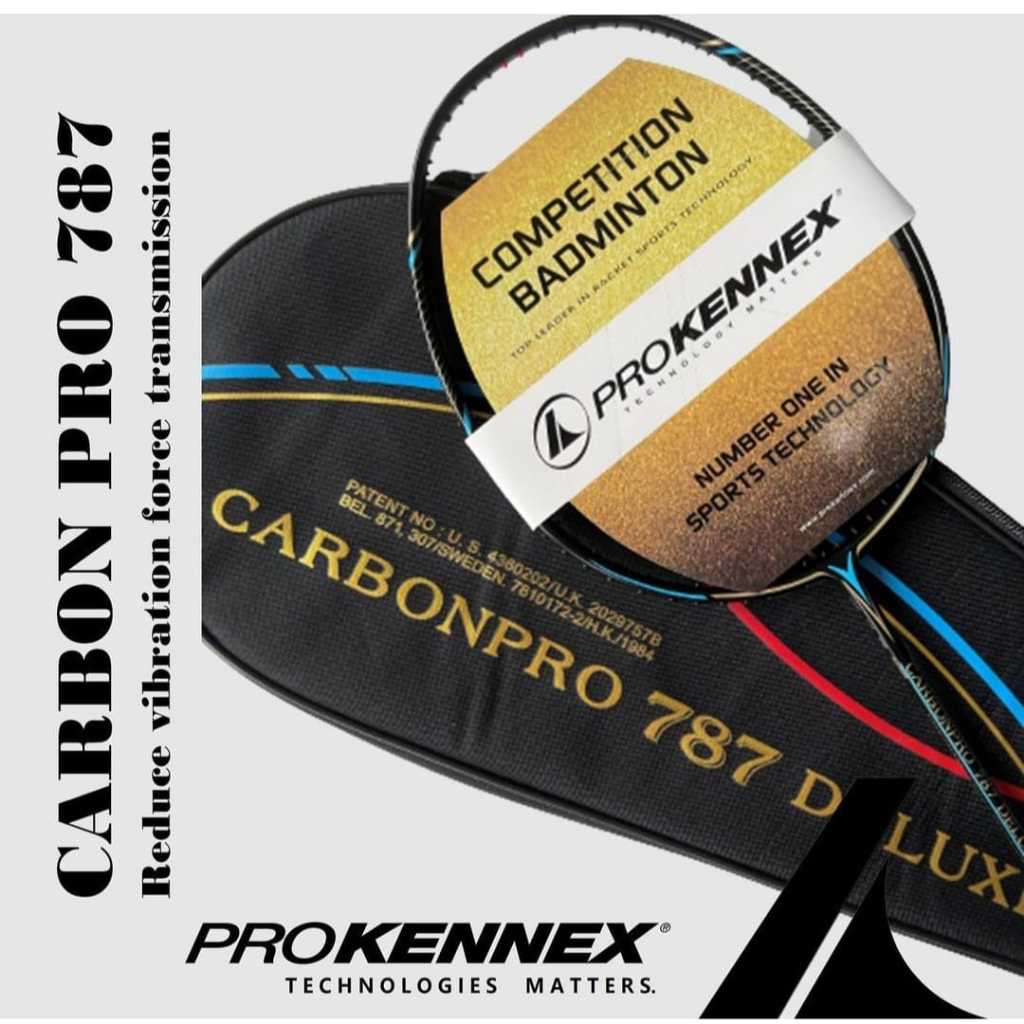 ไม้แบดมินตัน PRO KENNEX CARBON PRO 787 DELUXE Shopee Thailand