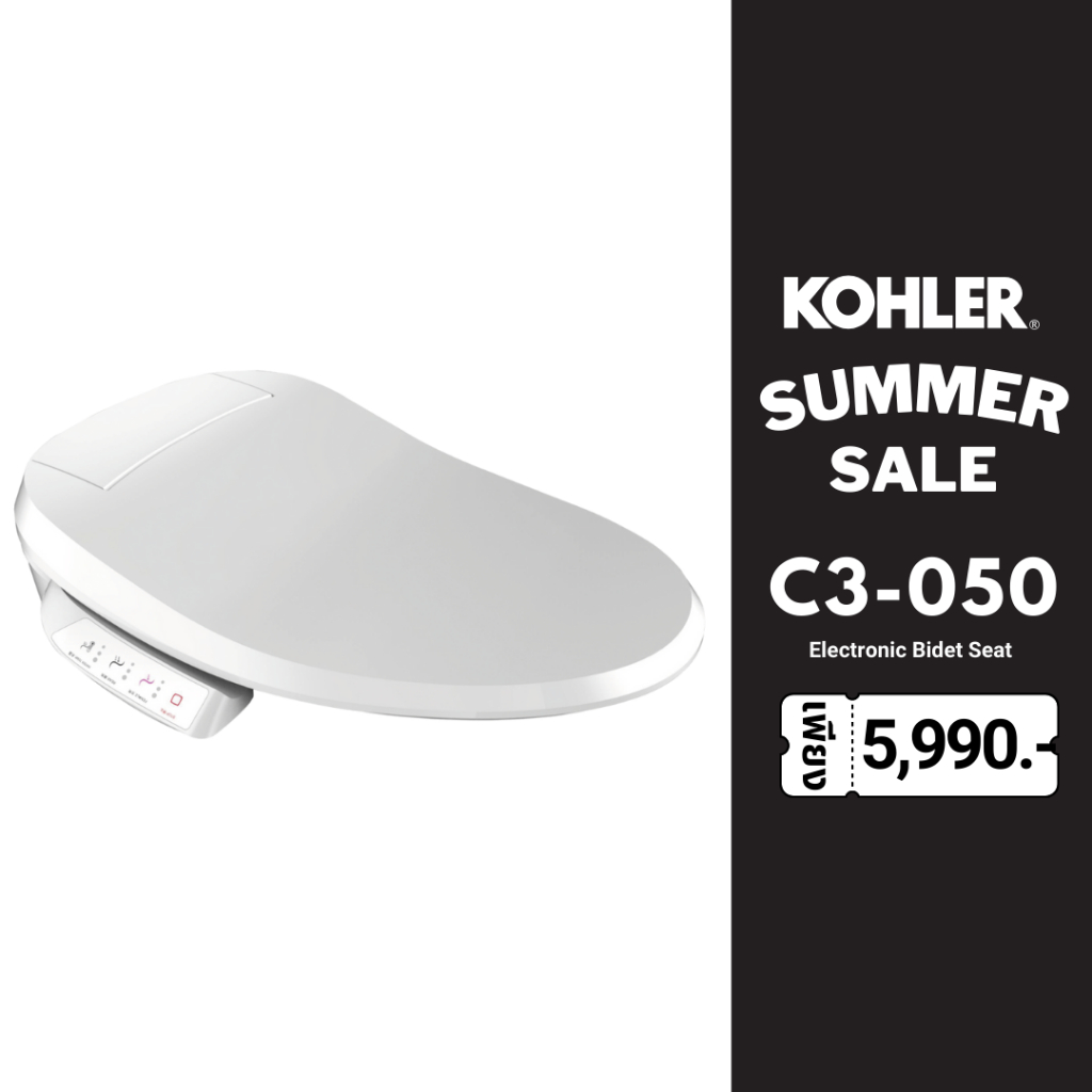 KOHLER C3050 electronic bidet seat ฝารองนั่งอเนกประสงค์ ฝาชักโครก แบบ