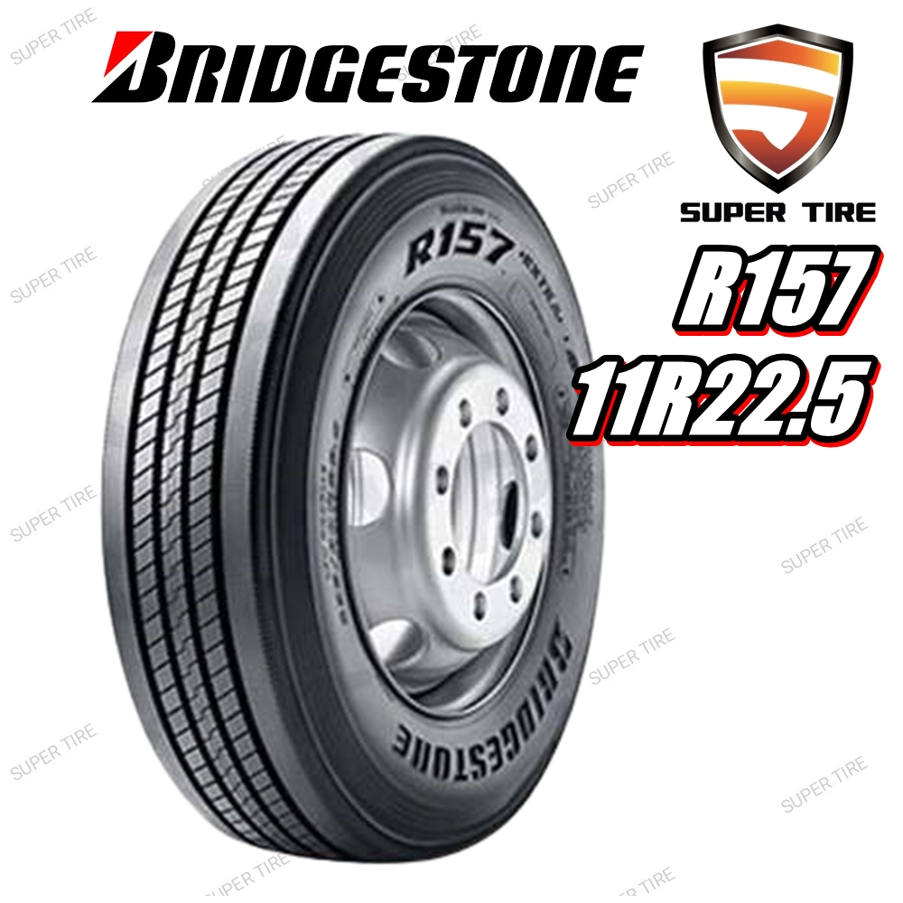 ยางรถบรรทุก เรเดียล ขนาด 11R22.5 รุ่น R157 16PR TL ยี่ห้อ BRIDGESTONE ...