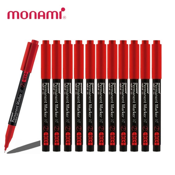 ปากกาเขียนซีดี โมนามิ Monami Permanent Marker XF 103 ขนาดเส้น 0.5 มม.