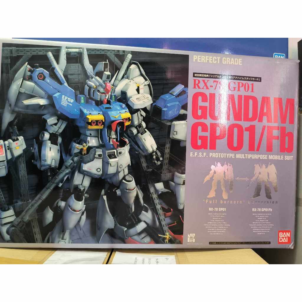PG 1/60 RX-78 GP01 Gundam GP01/Fb | Shopee Thailand