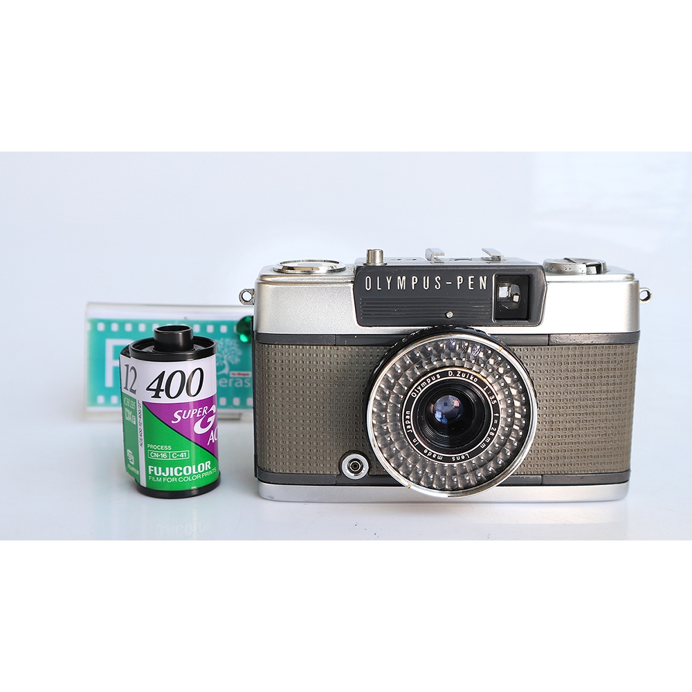 Olympus PEN EE-2 กล้องฟิล์มโอลิมปัส รุ่นPEN-EE-2 ปี1968 พร้อมเลนส์