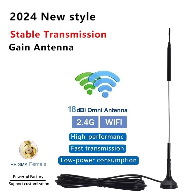 SMA Male Router Antenna 2-Pack 7dBi WiFi Antennas - Dual Band 2.4GHz/5 ...