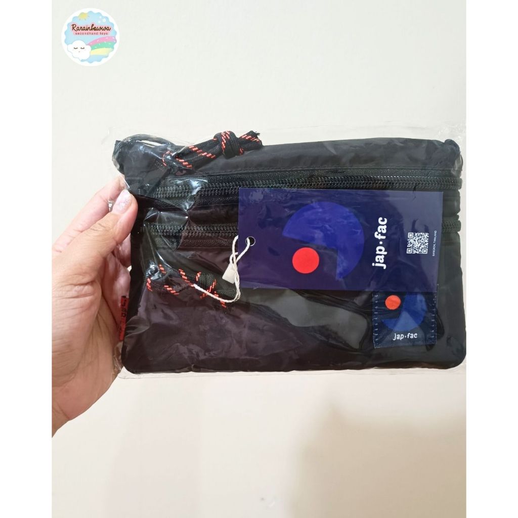 กระเป๋า japfac Mini Nylon สีดำ ไซซ์มินิ (มือสอง) | Shopee Thailand