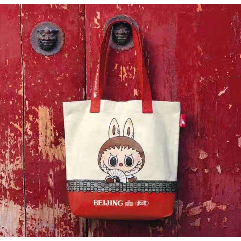 หิ้วเอง+พร้อมส่ง🇹🇭 กระเป๋า Labubu Mokoko🌼จาก POPMART POPLAND