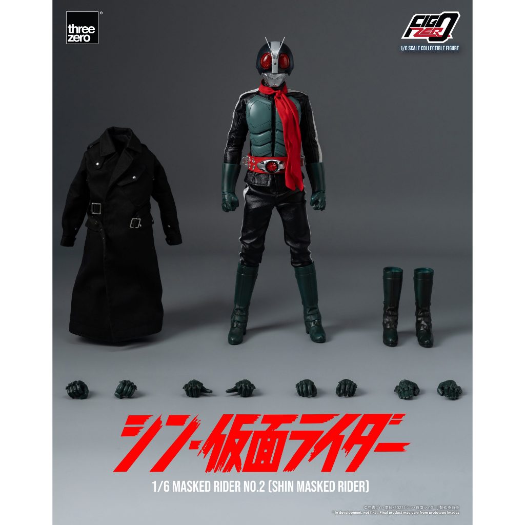 [Threezero] SHIN MASKED RIDER FigZero 1/6 Masked Rider No.2 (SHIN ...