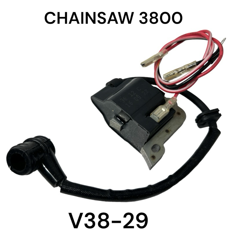 คอล์ยไฟ คอล์ยจุดระเบิด อะไหล่เลื่อยโซ่ รุ่น 3800 Kanto CS1900 CS2000 ...