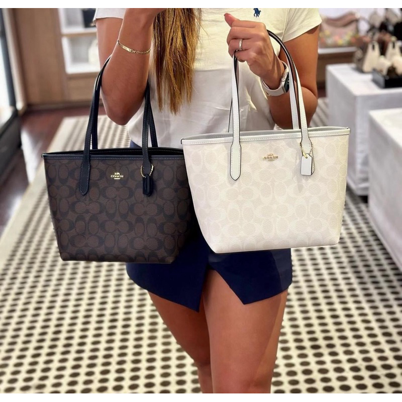 Tote mini coach sale