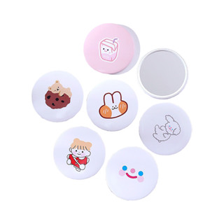 โปรโมชั่น Flash Sale : [ซื้อครบ 30.- ลดค่าส่ง 80.-] กระจกพกพา น้ำหนักเบา ลายน่ารักสดใส