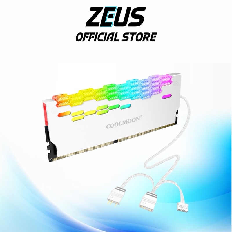 Coolmoon RGB Heatsink Ram 5V ARGB ฮีทซิงค์ ระบายความร้อน แรม หน่วย ...