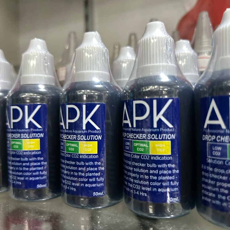 น้ำยา Drop Checker solution APK ใช้เพื่อวัดปริมาณคาร์บอนไดออกไซด์ที่ ...