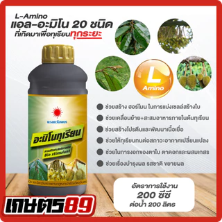 อะมิโนทุเรียน ตราดวงตะวันเพชร อะมิโนสกัดเข้มข้นสำหรับทุเรียนโดยเฉพาะที่พืชสามารถดูดนำไปใช้ได้ทันที photo