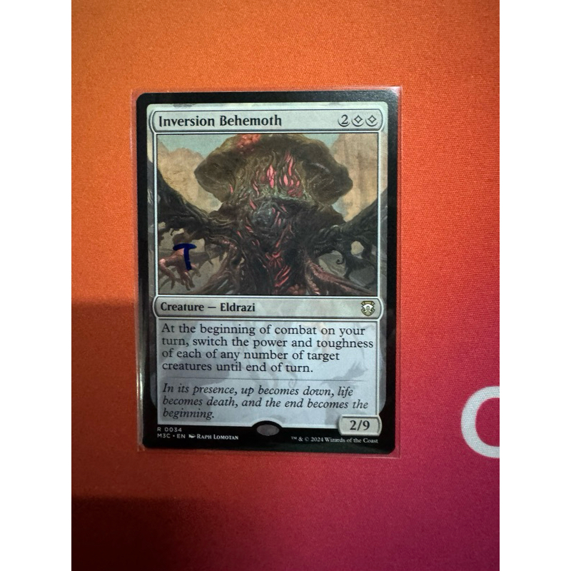 MTG Modern Horizons 3 Commander Decks: Inversion Behemoth | Shopee Thailand