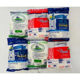 วุ้นเส้นสดขนาด 500 กรัม ตรา กิเลน ท่าเรือ เเละ ชอเเชมป์ photo