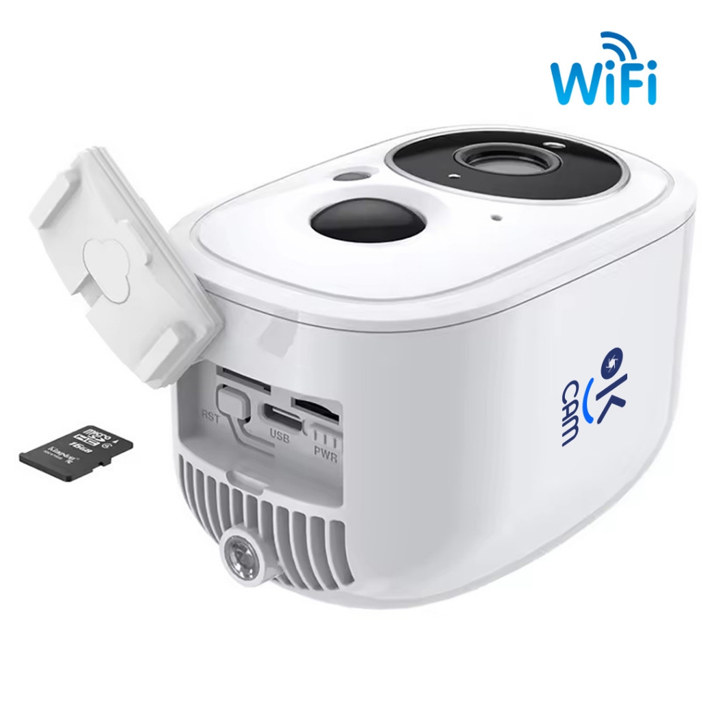 กล้องไร้สาย OKCam by KowaCCTV wifi battery camera 3MP ภาพสี 24 ชั่วโมง ...