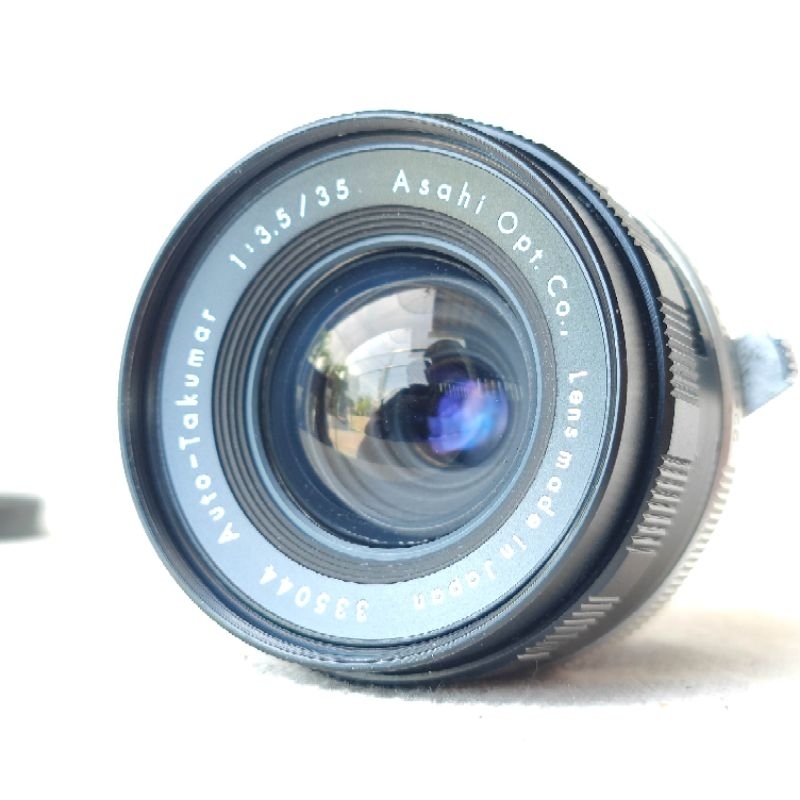 เลนส์มือหมุน ยี่ห้อ Asahi Auto Takumar 35mm f3.5 Mount m42 Wide Angle ...