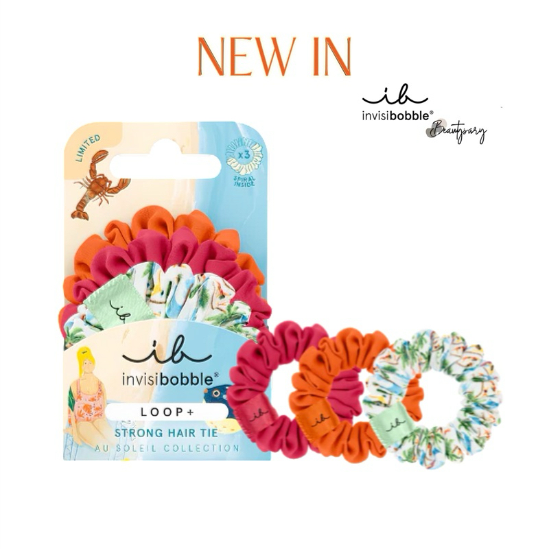 พร้อมส่ง🎉 INVISIBOBBLE LOOP+ Au Soleil Beachy Bliss (1 เซ็ต บรรจุ 3 ...