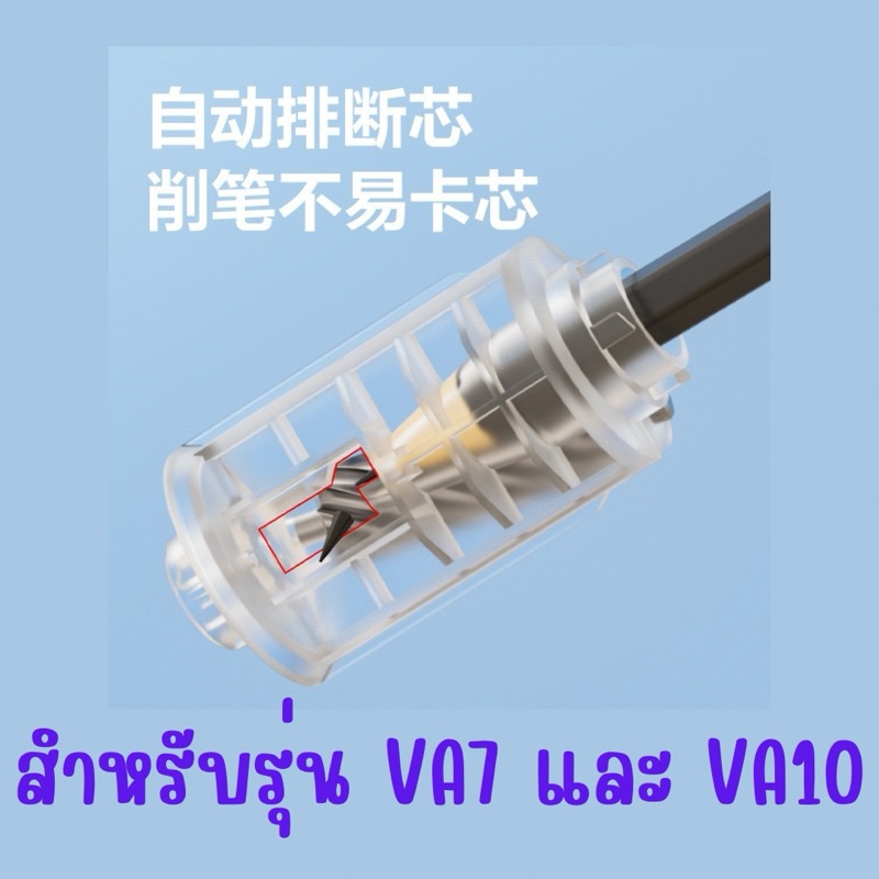 ใบมีดสำรองสำหรับเครื่องเหลาดินสอ Deli รุ่น VA6 VA8 และ VA10 อะไหล่ใบมีด ...