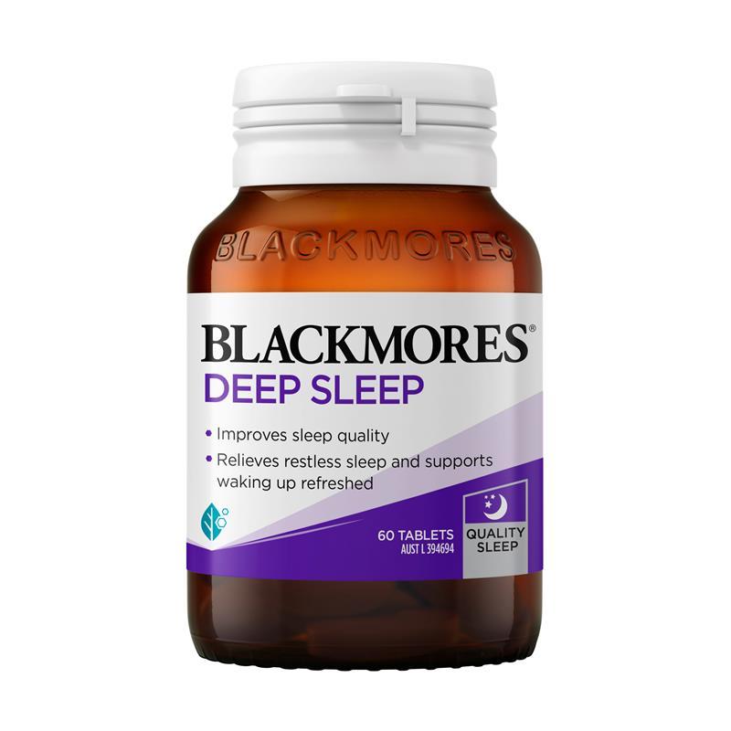 Blackmores Deep Sleep อาหารเสริม วิตามิน ช่วยในการนอนหลับ 30 เม็ด ...