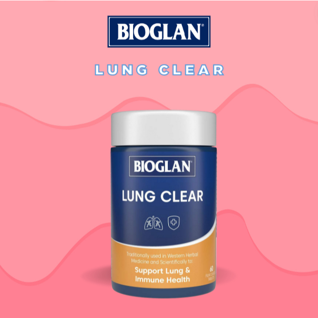 Bioglan lung clear 60 tab | Shopee Thailand