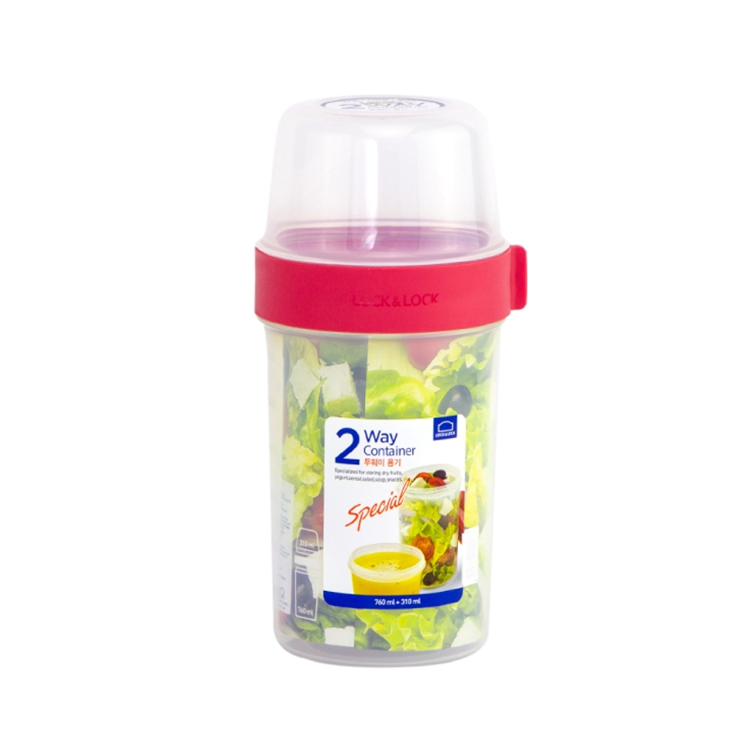 ล็อกเอ็นล็อก กล่องใส่อาหาร 2 ชั้น LocknLock 2 Way Container | Shopee ...