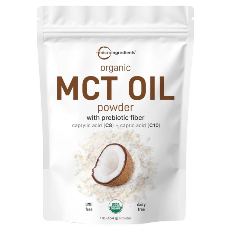 💥พร้อมส่ง💥Micro Ingredients Organic MCT Oil Powder with Prebiotic Fiber ...