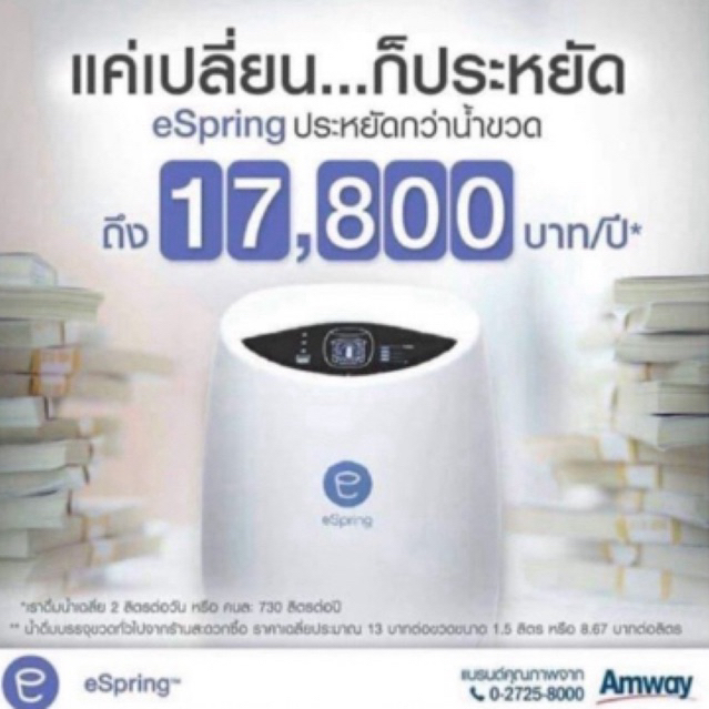 เครื่องกรองน้ำEspring(ตัวเครื่องใหม่) ไม่มีใส้กรอง | Shopee Thailand