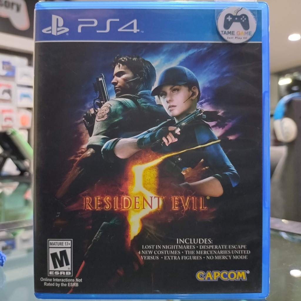 (ภาษาอังกฤษ) มือ2 PS4 Resident Evil 5 เกมPS4 แผ่นPS4 ฺมือสอง (เล่นกับ ...
