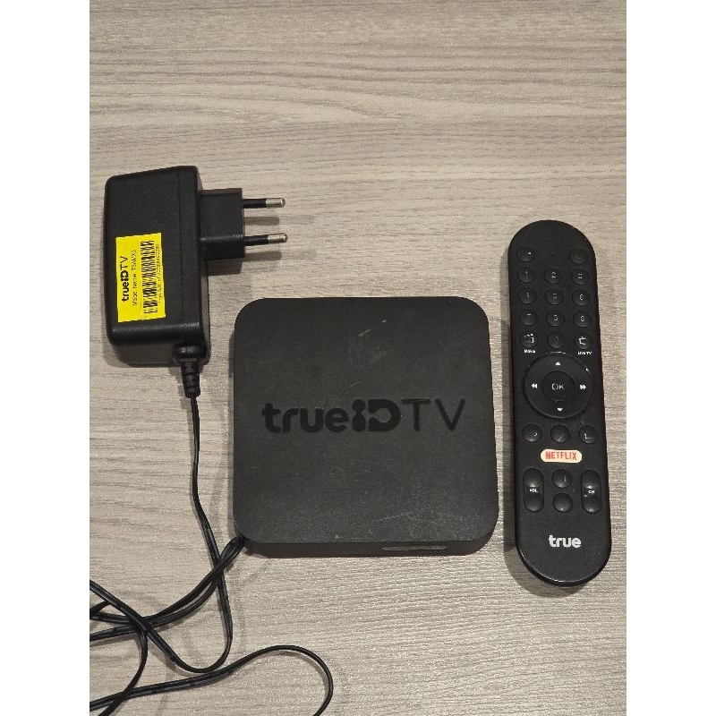 True ID กล่อง ดิจิตอล TV พร้อมรีโมท และหม้อแปลง | Shopee Thailand