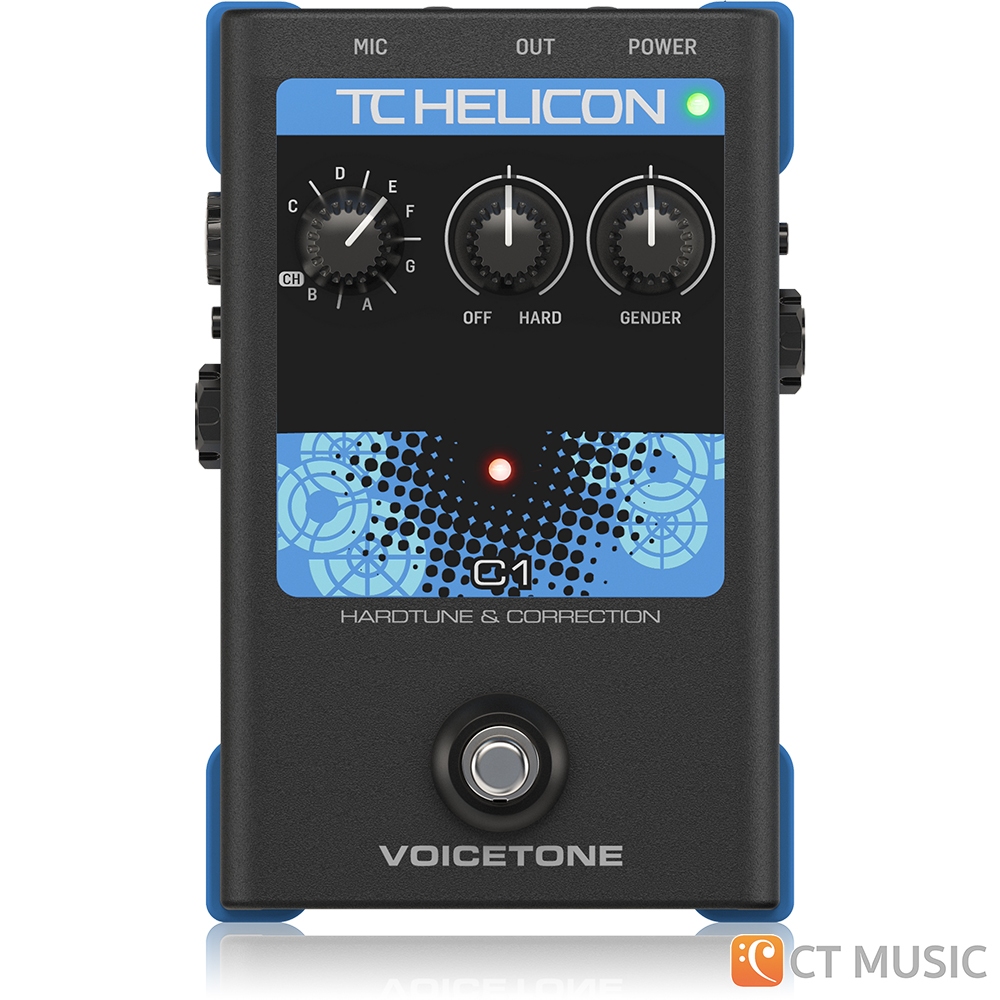TC Helicon VoiceTone C1 Hardtune & Correction เอฟเฟคร้อง Autotune