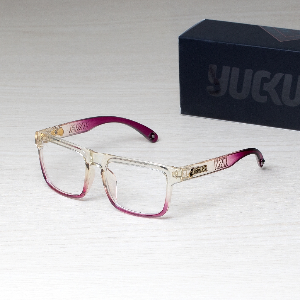 กรอบแว่น Yuckube Lazor 2016 RX : Clear-Violet | Shopee Thailand