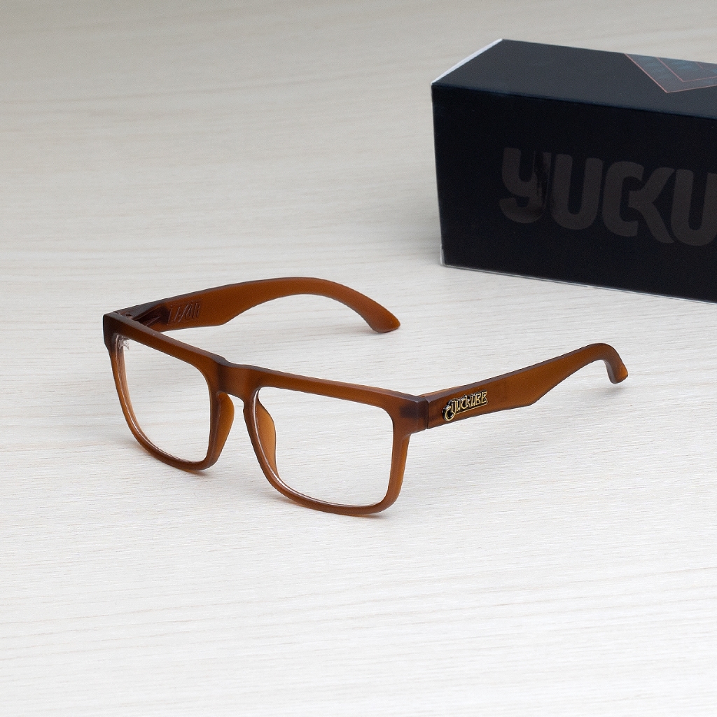 กรอบแว่น Yuckube รุ่น Lazor 2015 RX : รูทเบียร์ | Shopee Thailand