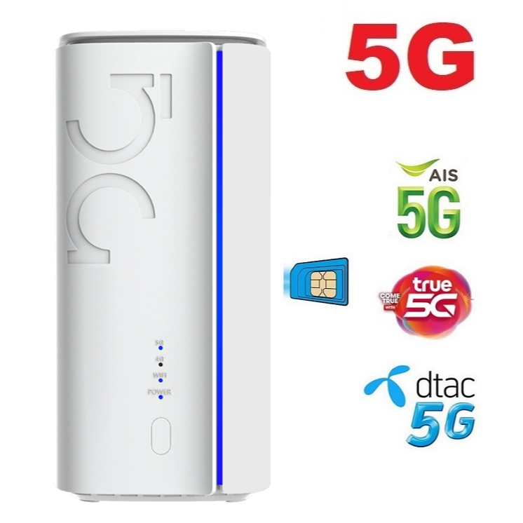 5G Router 5G เราเตอร์ใส่ซิม รองรับ 5G 4G 3G AIS DTAC TRUE NT No.060724 ...