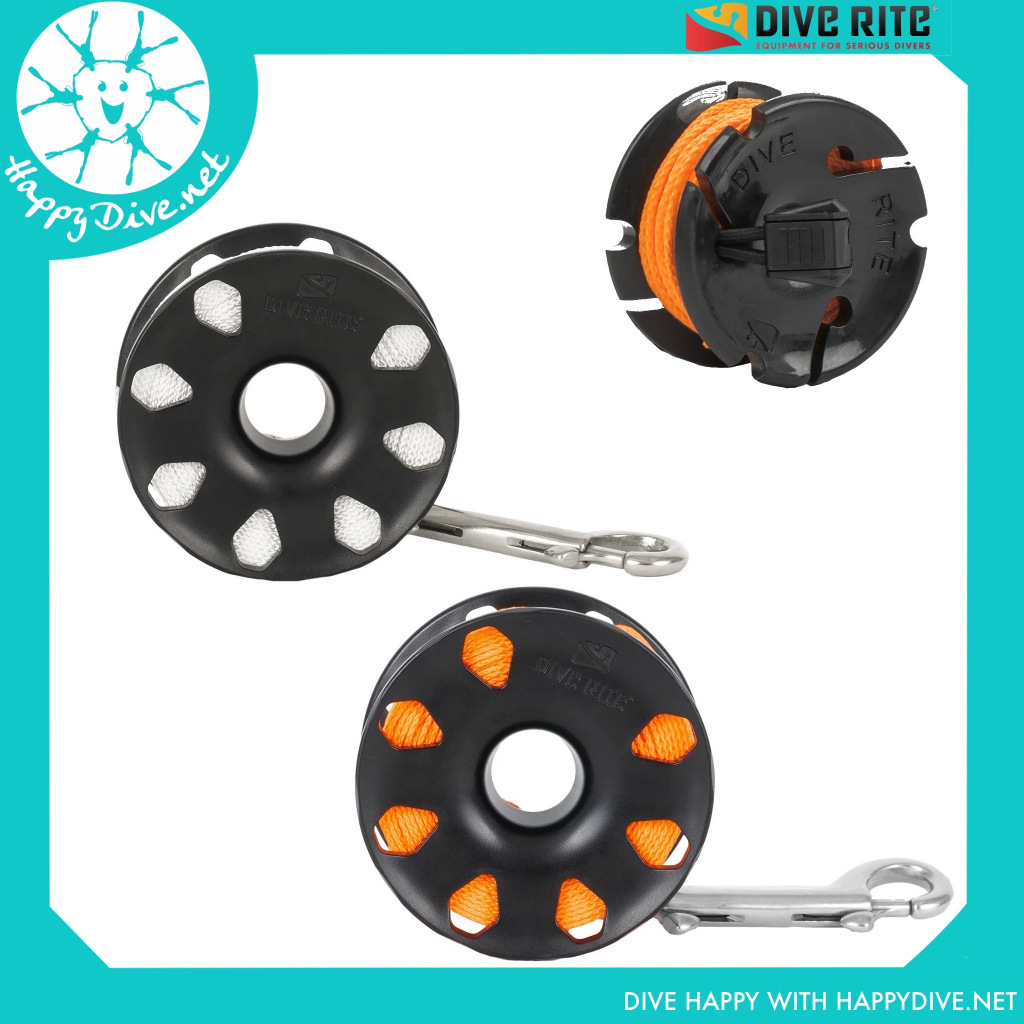 🐋 Dive Rite Finger Spool Reels รอกสำหรับดำน้ำ ต่อกับ smb ไดฟ์ไรต์