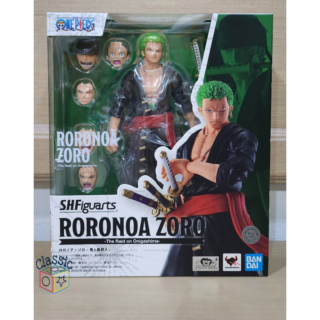 S H Figuarts Roronoa Zoro The Raid On Onigashima โซโล Shf One Piece