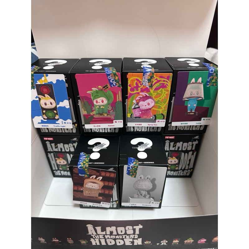 Popmart labubu the monsters hidden | Shopee Thailand