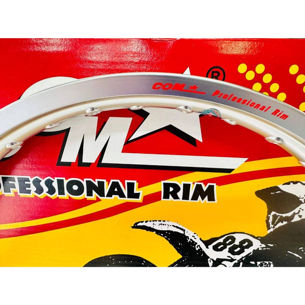ล้อคอมดาวแท้17 COM STAR (คอมดาว) 1.40 -17 รุ่น PROFESSIONAL RIM กล่อง ...