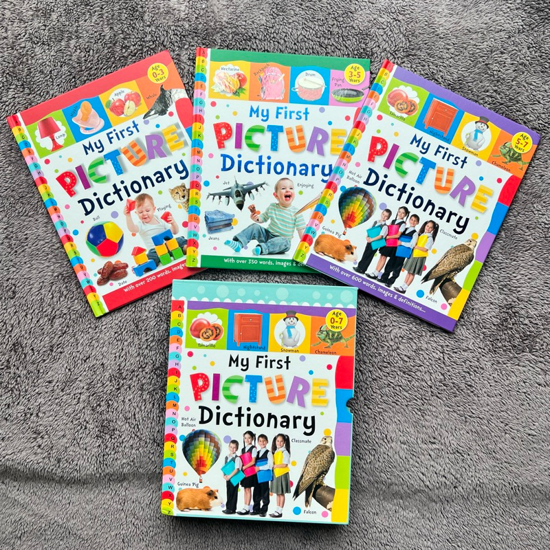 [ถ่ายจากงานจริง ตรงปก] My First Picture Dictionary 3 เล่ม ปกแข็ง (มี ...