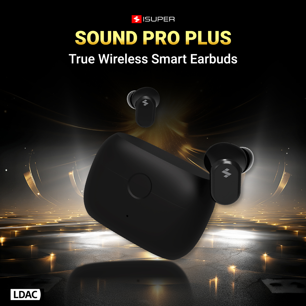 iSuper Sound Pro Plus หูฟังไร้สาย ตัดเสียงรบกวน Bluetooth 5.3 แบตอึด 36 ชม.